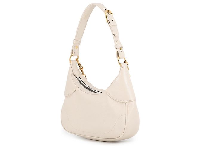 Borsa a tracolla piccola in pelle Gucci Aphrodite Beige - vista 2