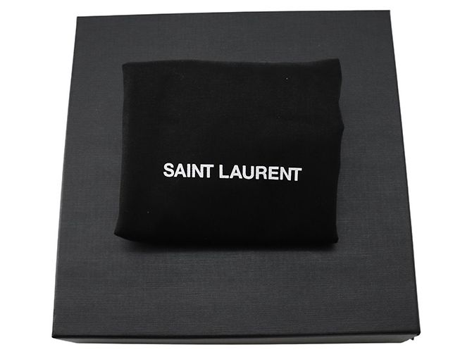 Autre Marque Borsa a tracolla mini con catena Saint Laurent Paris Nolita Bianco - vista 16