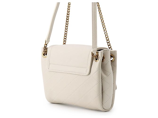 Autre Marque Borsa a tracolla mini con catena Saint Laurent Paris Nolita Bianco - vista 2