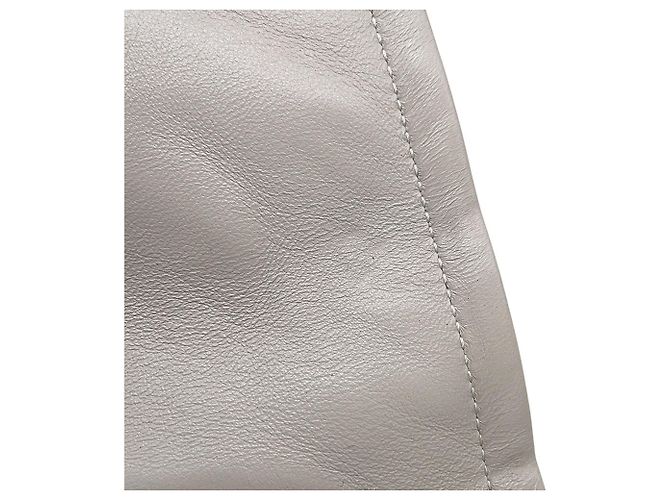 Autre Marque Borsa a tracolla mini con catena Saint Laurent Paris Nolita Bianco - vista 9