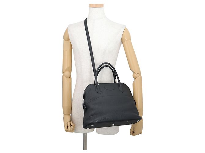 Hermès Borsa Hermes Bolide 31 Nero - vista 5