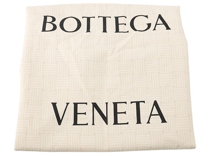 Borsa a tracolla Bottega Veneta Intrecciato con catena Bianco - vista 15