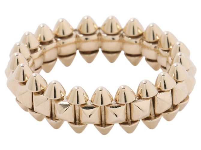 Anello Cartier Clash de in oro giallo 18K - vista 3