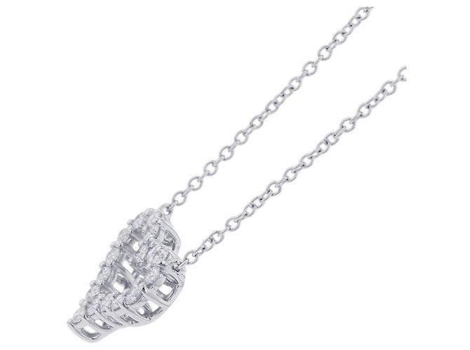 Autre Marque Collana Tiffany & Co. Sentimental Heart Pendant Mini Diamond - vista 2