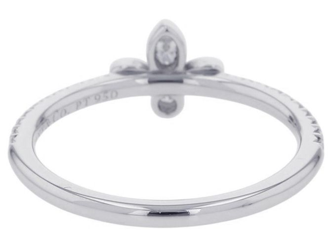 Autre Marque Tiffany & Co. Fleur de Lis Diamantbandring - Ansicht 3