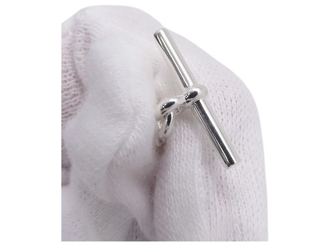 Hermès Collar Amulette Kelly Hermes en Plata - vista 8