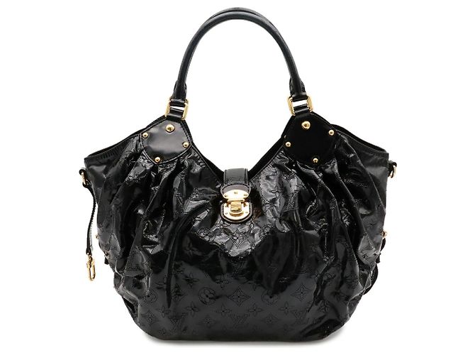 Borsa Tote Louis Vuitton Monogram Mahina Surya L Nero Bianco - vista 2