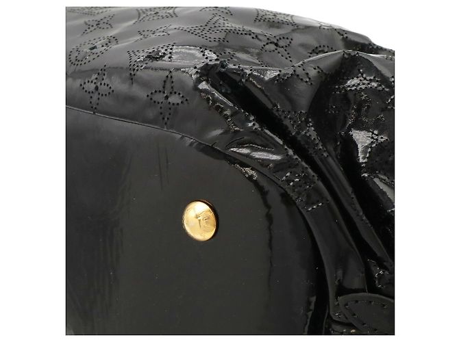 Borsa Tote Louis Vuitton Monogram Mahina Surya L Nero Bianco - vista 4