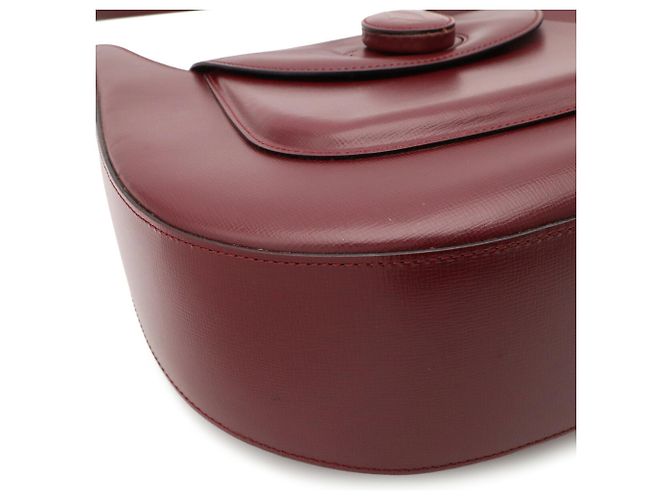 Borsa a tracolla Cartier Must Line Rosso Bordò - vista 4