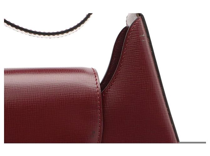 Borsa a tracolla Cartier Must Line Rosso Bordò - vista 7