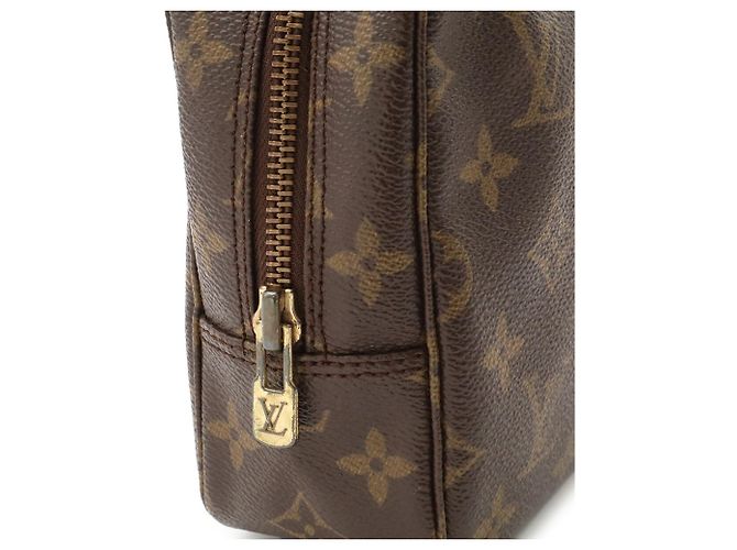 Borsa Louis Vuitton Monogram Trousse Toilette 23 Marrone Monogramma - vista 5