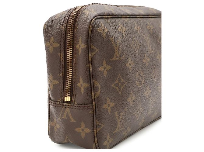 Borsa Louis Vuitton Monogram Trousse Toilette 23 Marrone Monogramma - vista 6