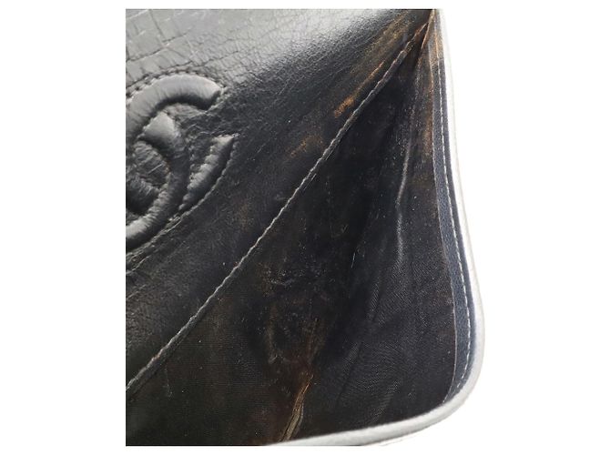 Chanel Matelassé Coco Mark Chain Schultertasche Schwarz - Ansicht 7