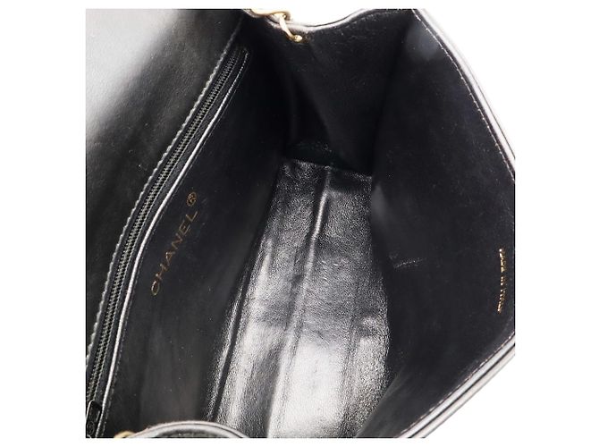 Chanel Matelassé Coco Mark Chain Schultertasche Schwarz - Ansicht 9