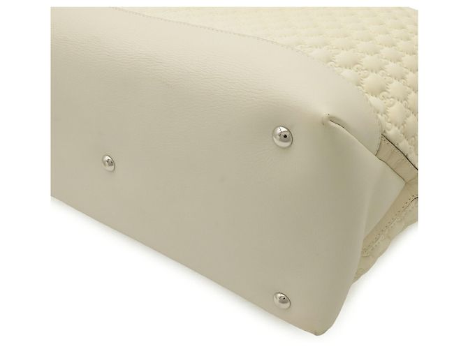Bolso Tote Gucci GG de tela crema Crudo - vista 4
