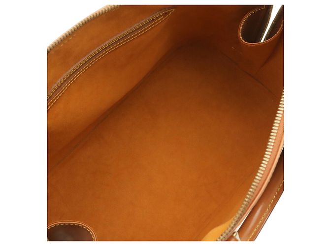 Borsa Louis Vuitton Epi Alma Marrone D'oro Cammello - vista 7