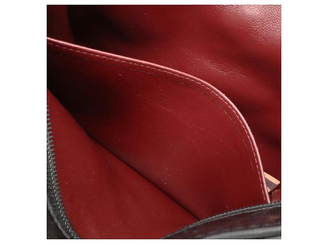 Borsa a tracolla con catena Chanel V-Stitch Nero - vista 9