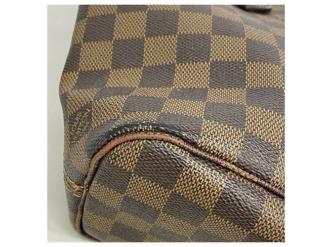 Borsa Tote Louis Vuitton Damier Neverfull PM N51109 Ebene Damier ebene - vista 11