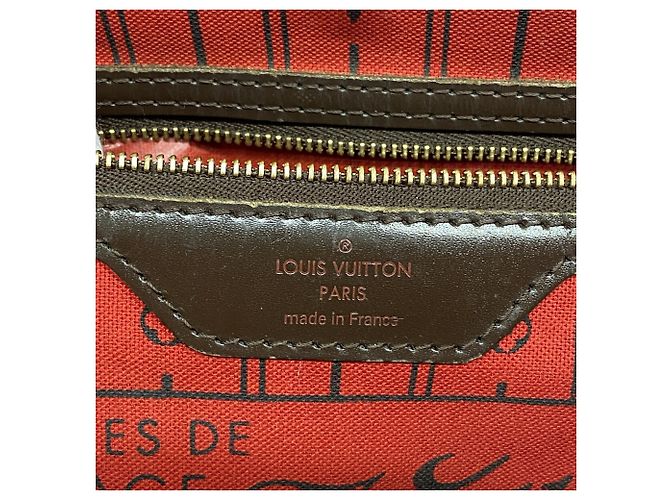 Borsa Tote Louis Vuitton Damier Neverfull PM N51109 Ebene Damier ebene - vista 5