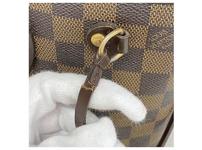 Borsa Tote Louis Vuitton Damier Neverfull PM N51109 Ebene Damier ebene - vista 6