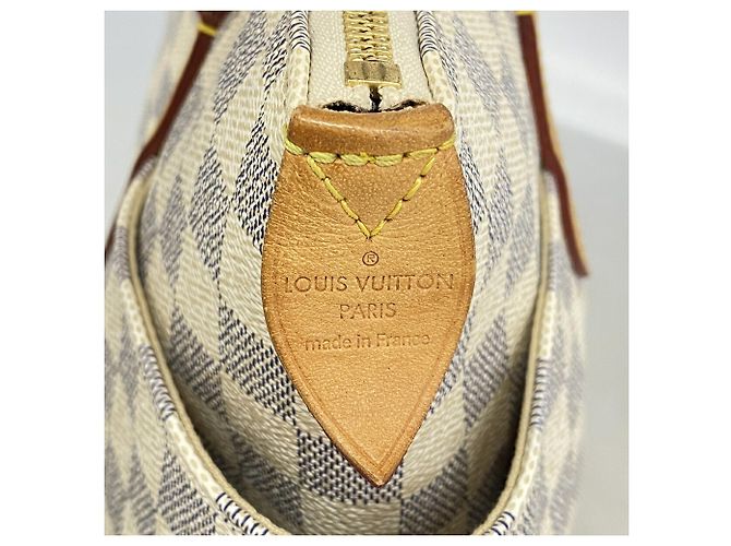 Borsa Tote Louis Vuitton Damier Azur Totally PM Bianco - vista 5