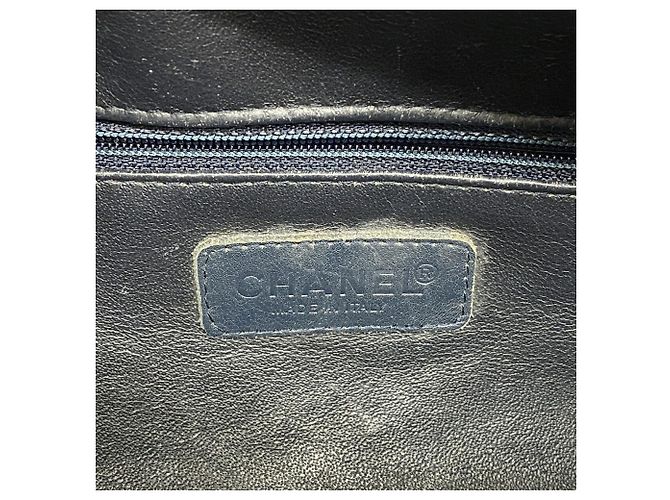 Chanel Matelassé Handtasche Marineblau - Ansicht 5