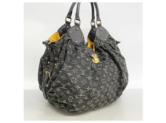Louis Vuitton Monogram Denim Tote Bag XL Schwarz - Ansicht 2