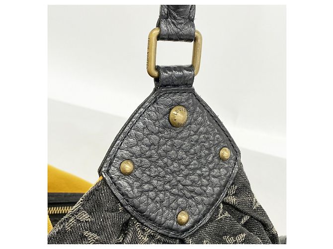 Louis Vuitton Monogram Denim Tote Bag XL Schwarz - Ansicht 8