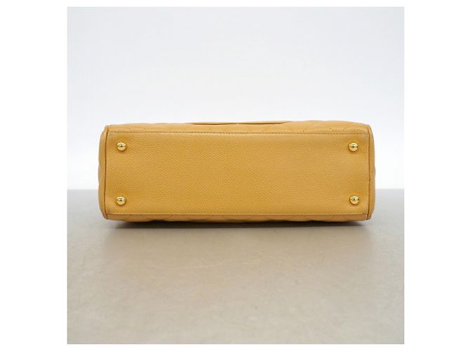 Timeless Borsa Chanel Matelassé in Beige - vista 3