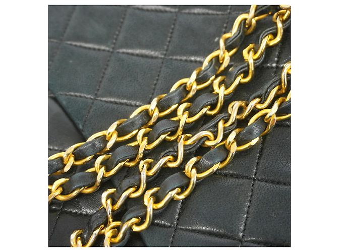 Chanel Matelassé Schultertasche Schwarz - Ansicht 8