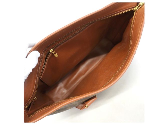 Saco Tote Louis Vuitton Monogram Weekend PM Marrom - vista 4