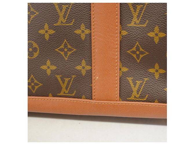Saco Tote Louis Vuitton Monogram Weekend PM Marrom - vista 7