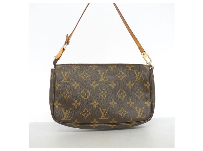 Louis Vuitton Monogram Pochette Accessoires M51980 Marrone - vista 11