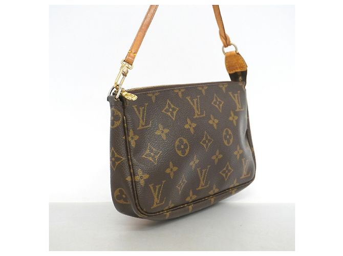 Louis Vuitton Monogram Pochette Accessoires M51980 Marrone - vista 2