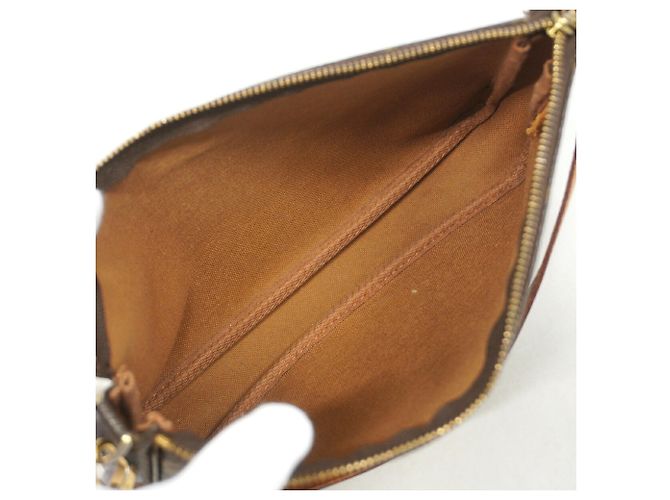Louis Vuitton Monogram Pochette Accessoires M51980 Marrone - vista 4