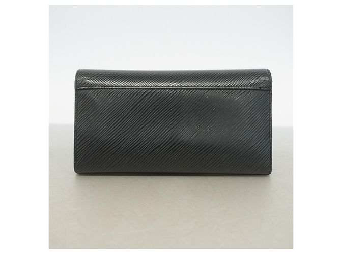 Louis Vuitton Epi Leather Portefeuille Twist Long Wallet Nero - vista 12