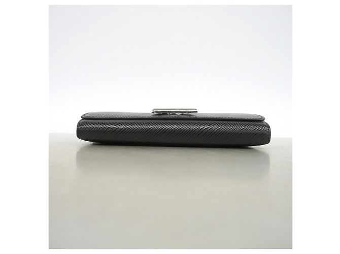 Louis Vuitton Epi Leather Portefeuille Twist Long Wallet Nero - vista 3