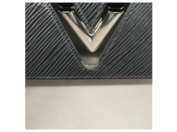 Louis Vuitton Epi Leather Portefeuille Twist Long Wallet Nero - vista 8
