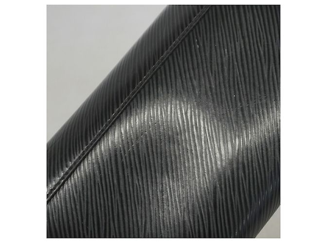 Louis Vuitton Epi Leather Portefeuille Twist Long Wallet Nero - vista 9