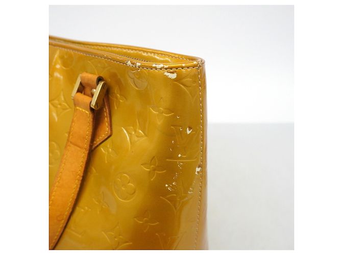 Borsa Tote Louis Vuitton Vernis Houston Grigio - vista 7