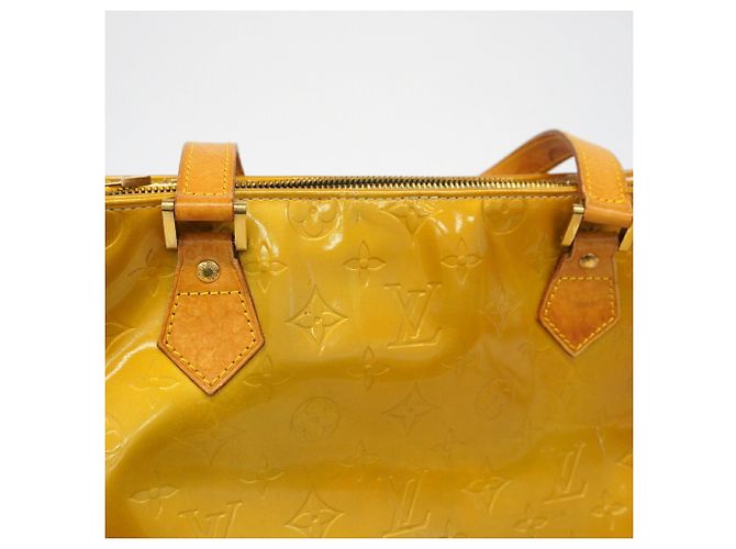 Borsa Tote Louis Vuitton Vernis Houston Grigio - vista 8