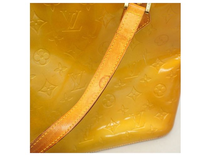 Borsa Tote Louis Vuitton Vernis Houston Grigio - vista 9