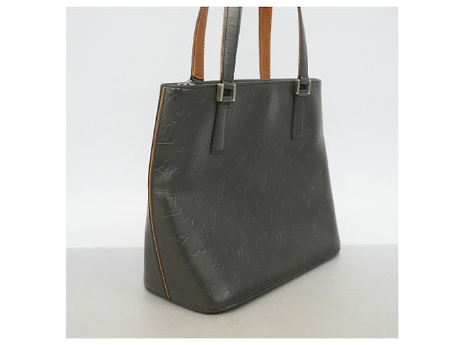 Borsa Tote Louis Vuitton Monogram Mat Stockton Nero - vista 2