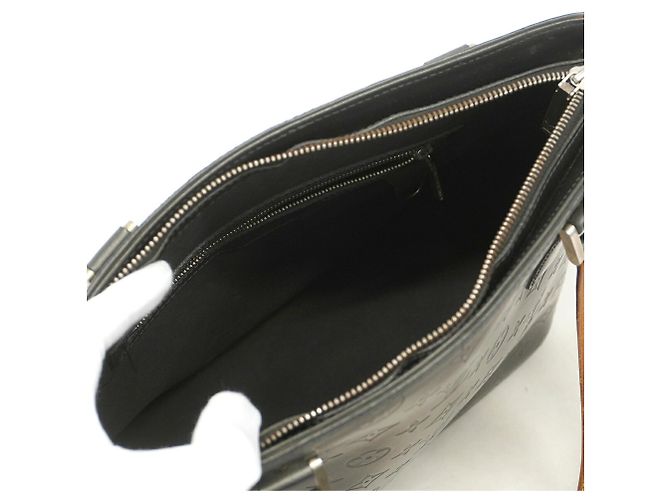 Borsa Tote Louis Vuitton Monogram Mat Stockton Nero - vista 4