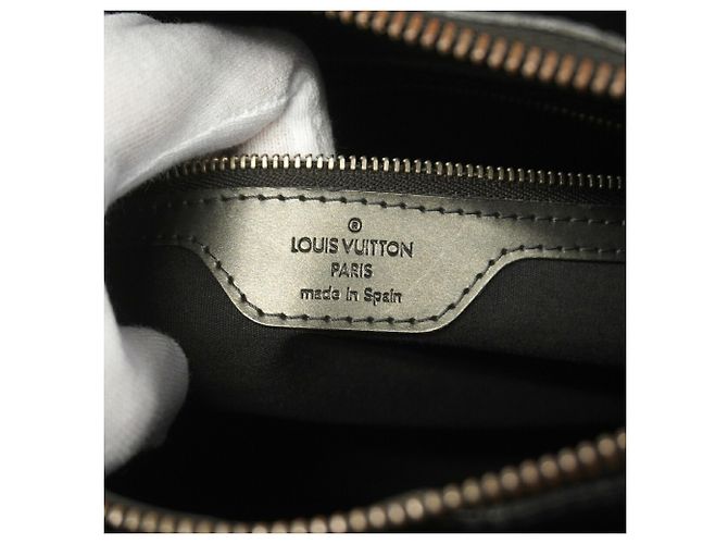 Borsa Tote Louis Vuitton Monogram Mat Stockton Nero - vista 5