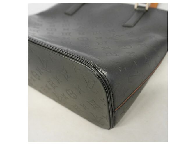 Borsa Tote Louis Vuitton Monogram Mat Stockton Nero - vista 6