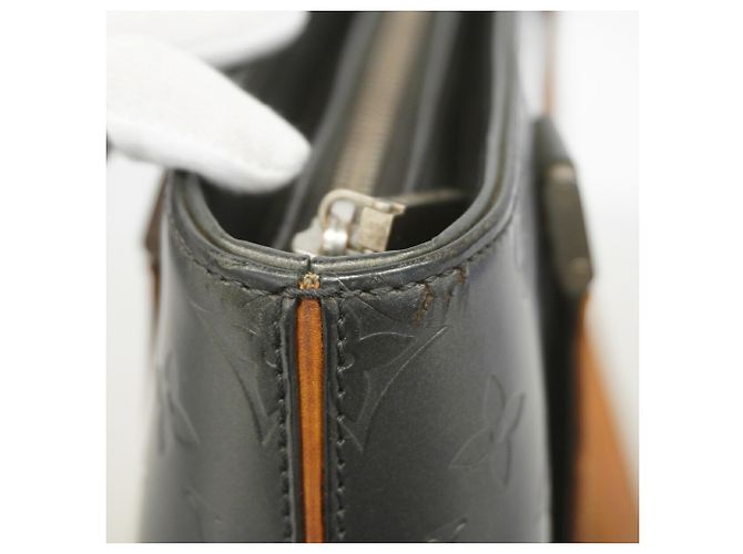 Borsa Tote Louis Vuitton Monogram Mat Stockton Nero - vista 7