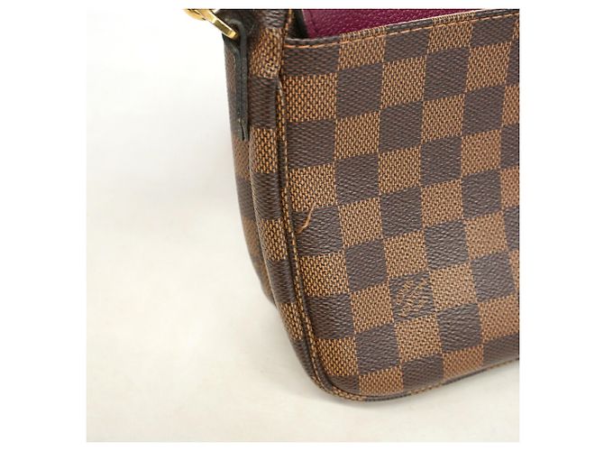 Louis Vuitton Damier Clapton Shoulder Bag Dark red Damier ebene - view 11