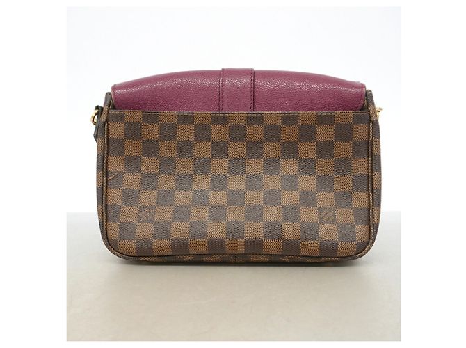 Louis Vuitton Damier Clapton Shoulder Bag Dark red Damier ebene - view 13