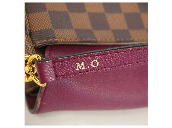 Louis Vuitton Damier Clapton Shoulder Bag Dark red Damier ebene - view 6